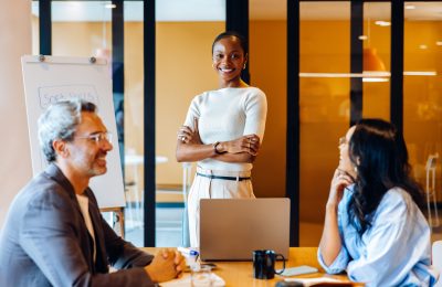 Symbolbild für Selbstführung und Management im Businessalltag